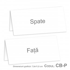 Place Card Personalizat CB-P